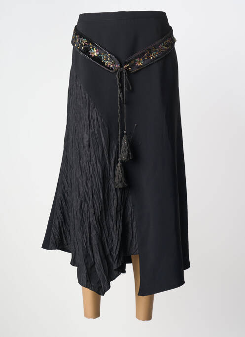 Fustă lungă negru VICTORIA VELIANI femeie