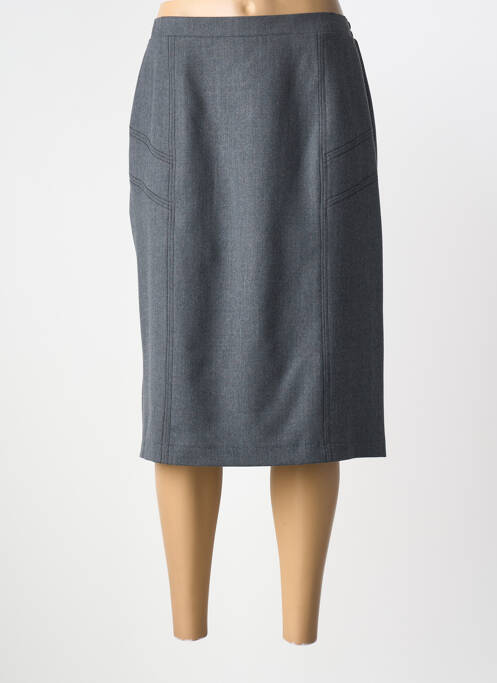 Fustă midi gri GRIFFON femeie