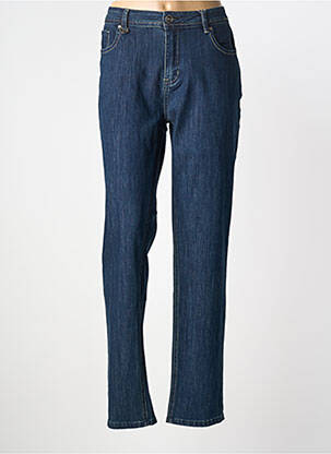 Blugi cu croială dreaptă albastru S.QUISE femeie