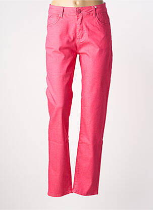 Pantalon slim roz S.QUISE femeie