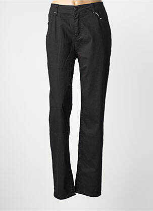 Pantalon slim elasticitate mărime normală negru S.QUISE femeie