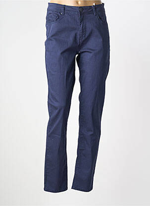 Pantalon slim elasticitate mărime normală albastru S.QUISE femeie