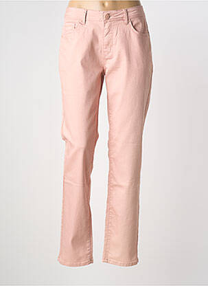 Pantalon slim roz deschis S.QUISE femeie
