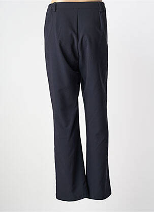 Pantalon slim talie elastică mărime normală albastru PLURIELLES femeie