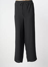 Pantalon drept țesătură crep mărime normală negru GREGORY PAT femme