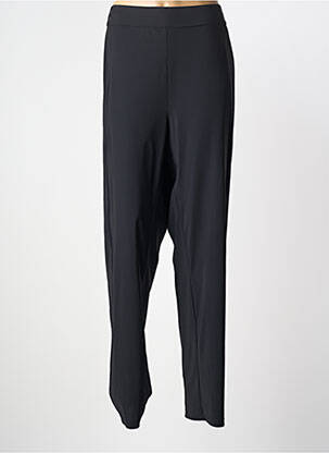 Pantalon slim talie elastică mărime normală negru MERI & ESCA femeie