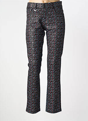 Pantalon slim elasticitate mărime normală negru S.QUISE femeie