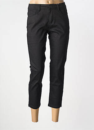 Pantalon trei sferturi negru S.QUISE femeie