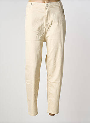 Pantalon slim bej S.QUISE femeie
