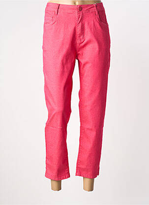 Pantalon 7/8 roz S.QUISE femeie