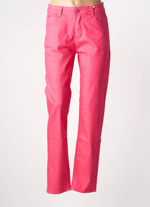 Pantalon slim roz S.QUISE femeie