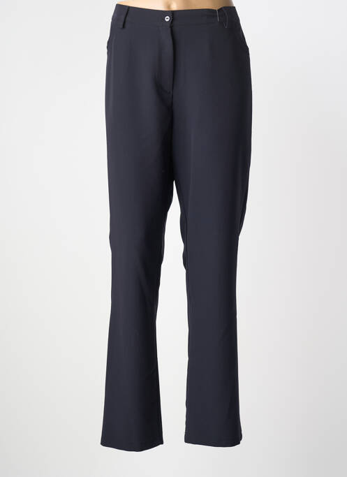 Pantalon slim albastru PLURIELLES femeie