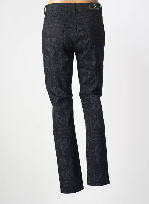 Pantalon slim negru S.QUISE femeie