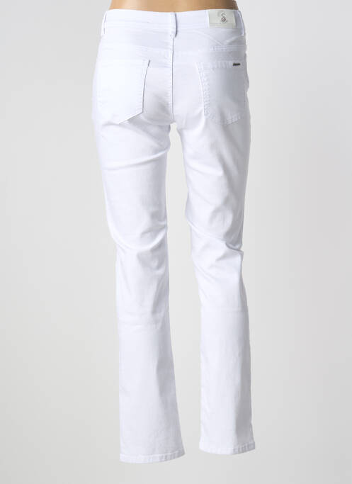 Pantalon slim alb S.QUISE femeie