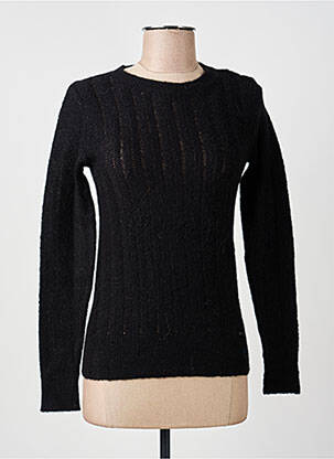 Pulover croială cambrată mâneci lungi negru SALSA femeie