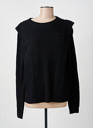 Pulover croială dreaptă mâneci lungi negru SCOTCH & SODA femeie
