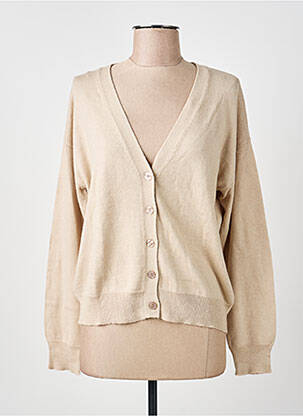 Vestă cu mâneci lungi bej BEST MOUNTAIN femeie