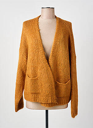 Vestă cu mâneci lungi galben RUE MAZARINE femeie