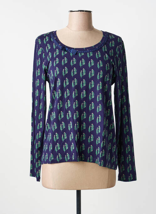 Top albastru PRETTY VACANT femeie