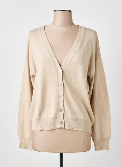 Vestă cu mâneci lungi bej BEST MOUNTAIN femeie