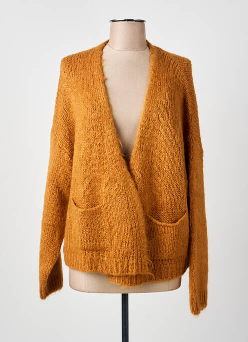 Vestă cu mâneci lungi galben RUE MAZARINE femeie