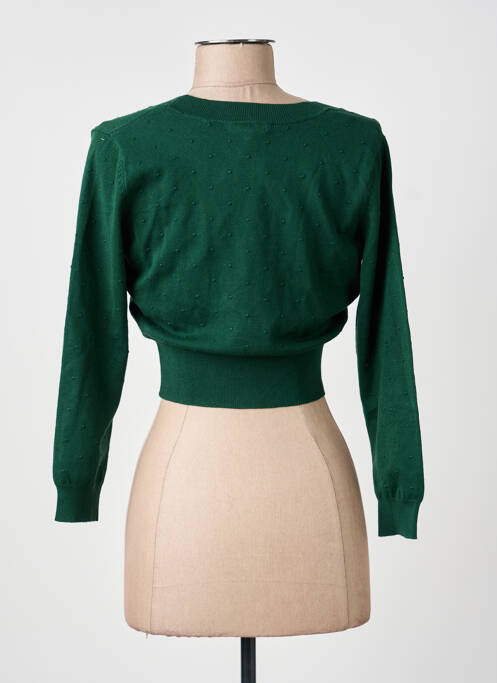 Vestă cu mâneci lungi verde KING LOUIE femeie