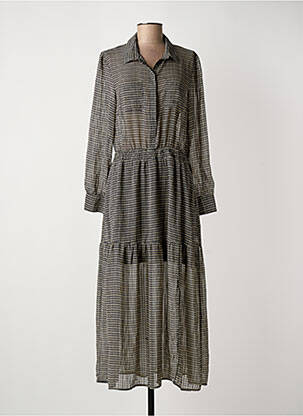 Rochie lungă negru RUE MAZARINE femeie