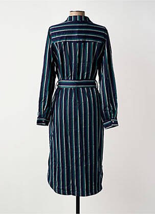 Rochie midi mâneci lungi mâneci lungi albastru GARCIA femeie