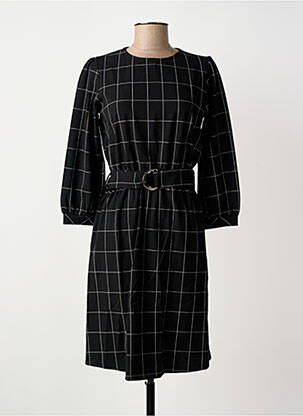 Rochie midi mâneci lungi mâneci lungi negru MADEMOISELLE YEYE femeie