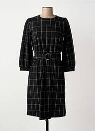 Rochie midi mâneci lungi mâneci lungi negru MADEMOISELLE YEYE femme