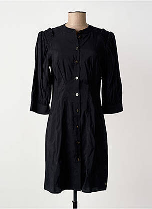 Rochie midi mâneci lungi mâneci lungi negru SCOTCH & SODA femeie