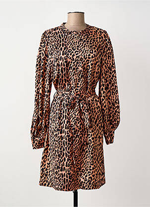 Rochie midi mâneci lungi mâneci lungi roz SCOTCH & SODA femeie