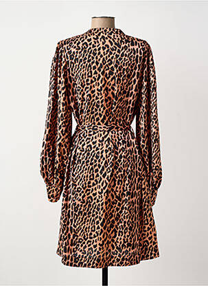 Rochie midi mâneci lungi mâneci lungi roz SCOTCH & SODA femeie