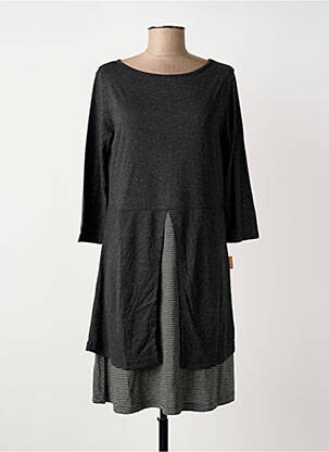 Rochie midi mâneci lungi mâneci lungi gri MAMATAYOE femeie