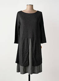Rochie midi mâneci lungi mâneci lungi gri MAMATAYOE femme