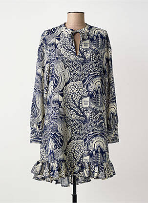 Rochie midi albastru SCOTCH & SODA femeie