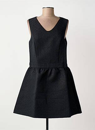 Rochie midi fără mâneci fără mâneci negru TEDDY SMITH femeie