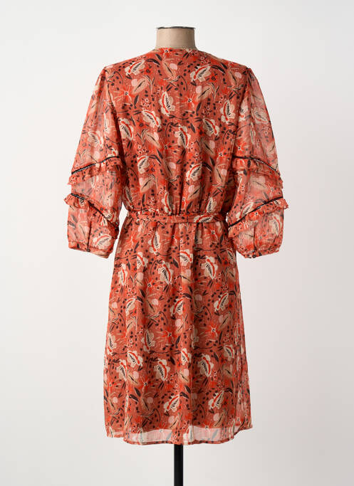 Rochie midi roz GARCIA femeie