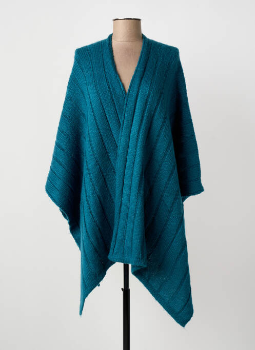 Poncho albastru PRINCESSE NOMADE femeie