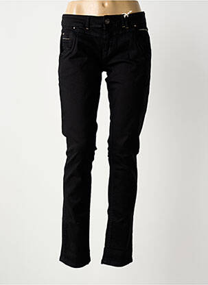 Blugi cu croială slim negru TIMEZONE femeie