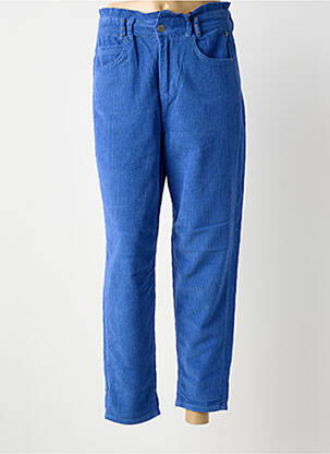 Pantalon drept elasticitate mărime normală albastru FREEMAN T.PORTER femeie