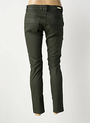 Pantalon slim talie joasă talie joasă verde FREEMAN T.PORTER femeie