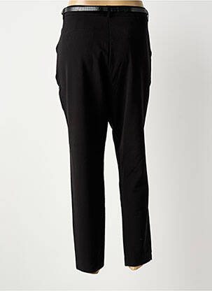 Pantalon 7/8 talie cu cleme mărime normală negru TIFFOSI femeie