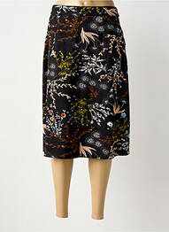 Fustă midi elasticitate negru PRETTY VACANT femme