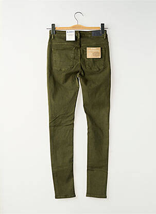 Blugi skinny elasticitate talie joasă verde GARCIA femeie