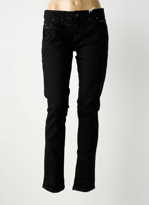 Blugi cu croială slim negru TIMEZONE femeie