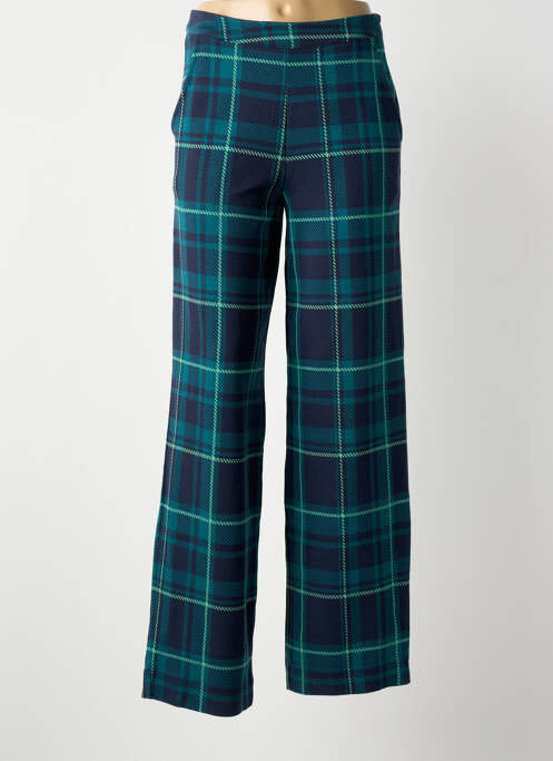 Pantalon evazat verde MADEMOISELLE YEYE femeie