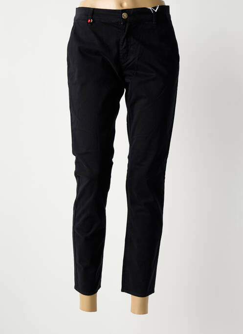 Pantalon 7/8 negru F.A.M. femeie