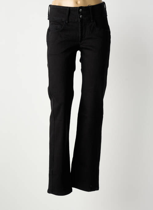 Blugi cu croială dreaptă negru TIFFOSI femeie