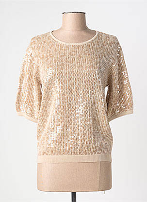 Top bej TWINSET femeie